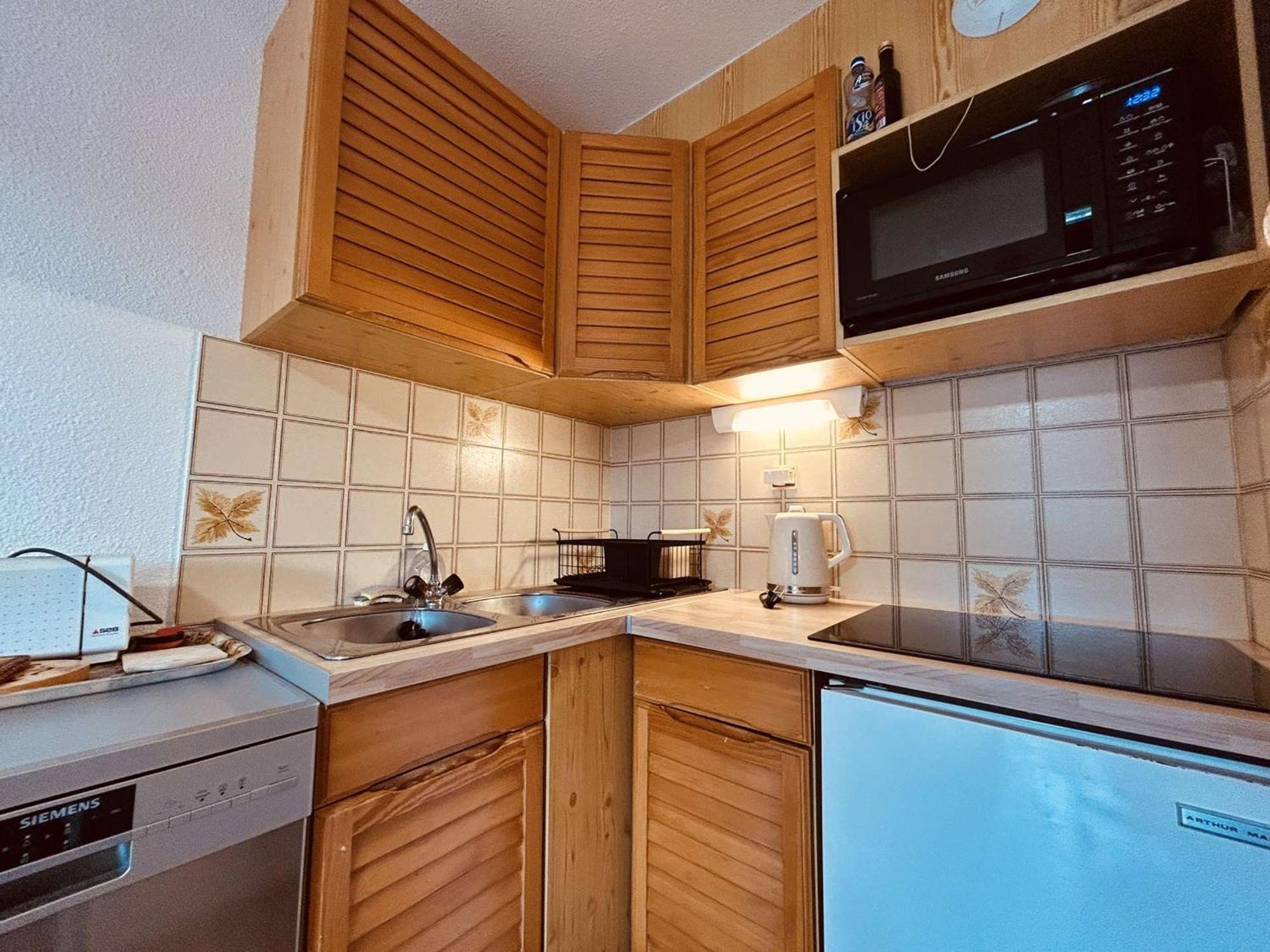 Monetier Les Bains - Appartement 3 Pieces Avec Jardin, Renove, Proche Grands Bains - Fr-1-330F-75 Le Monêtier-les-Bains Exterior foto